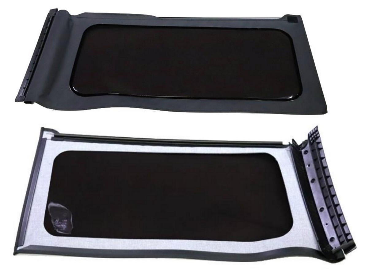 Authentic Mopar Replacement Window Set For 2 Door Standard Black Soft ...